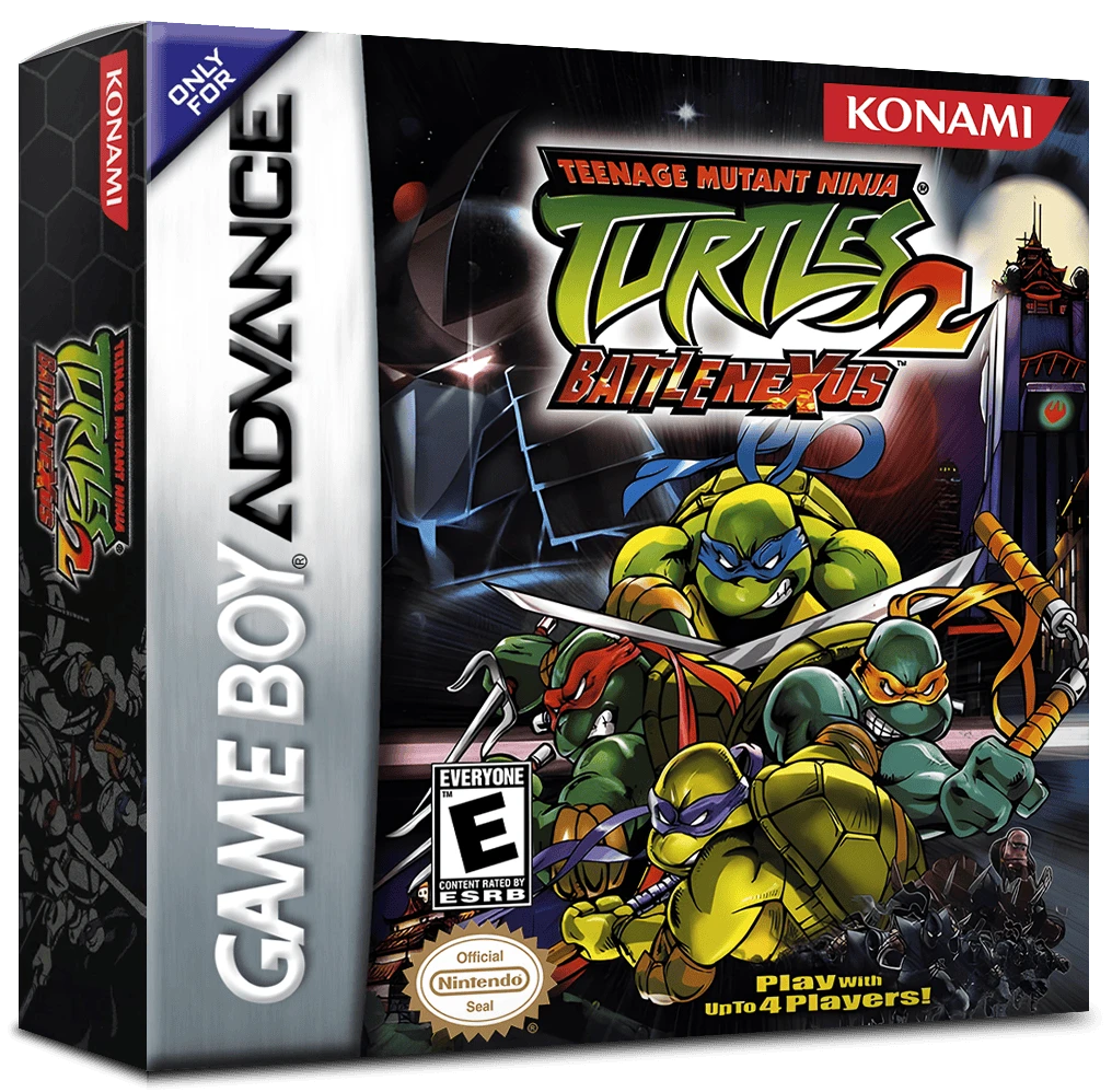 Teenage Mutant Ninja Turtles 2: Battle Nexus box art