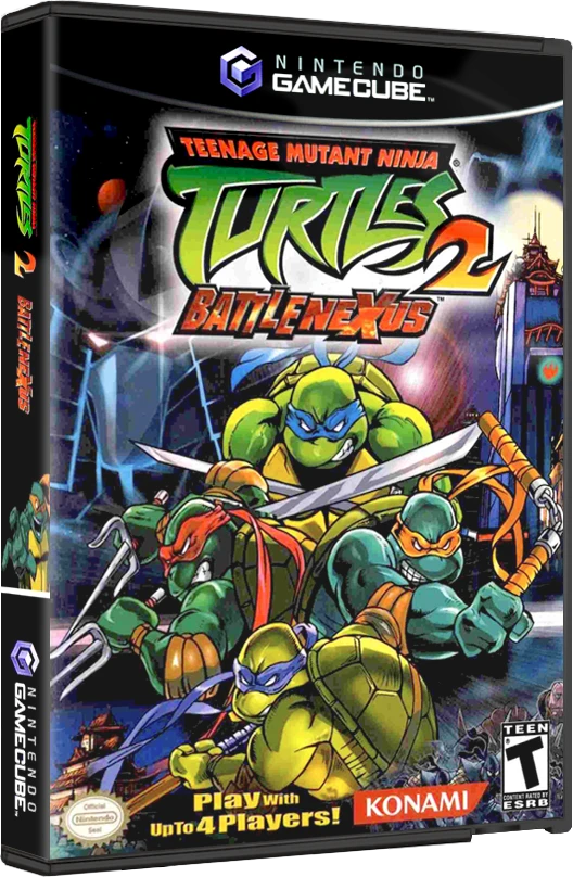 Teenage Mutant Ninja Turtles 2: Battle Nexus box art