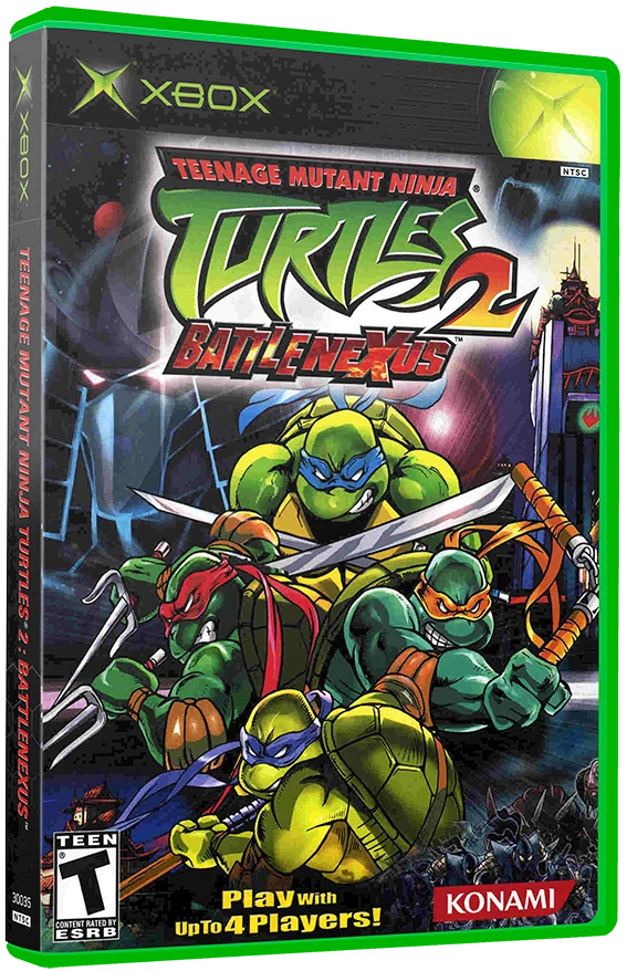 Teenage Mutant Ninja Turtles 2 Battle Nexus box art