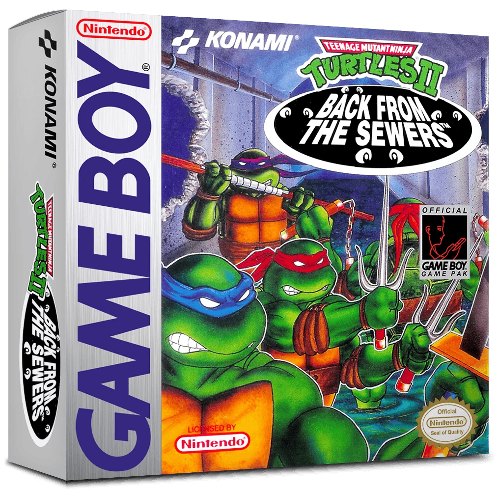 Teenage Mutant Ninja Turtles 2 box art