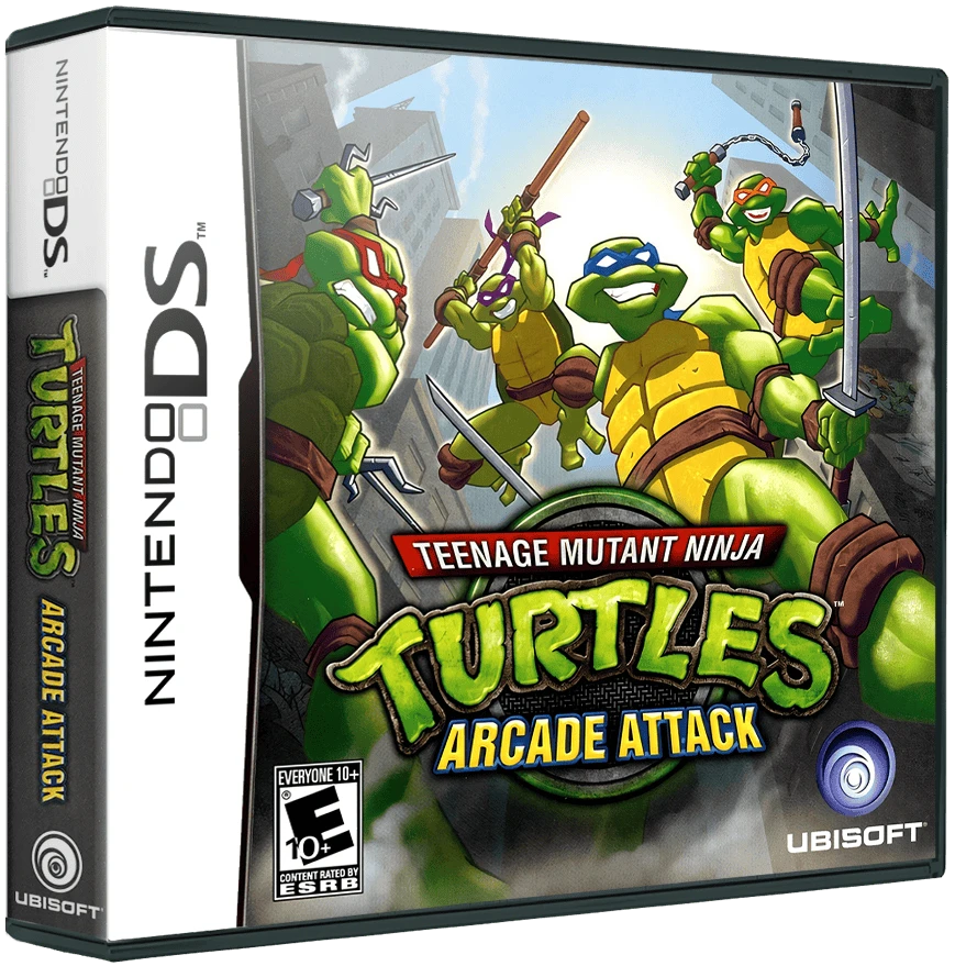 Teenage Mutant Ninja Turtles: Arcade Attack box art