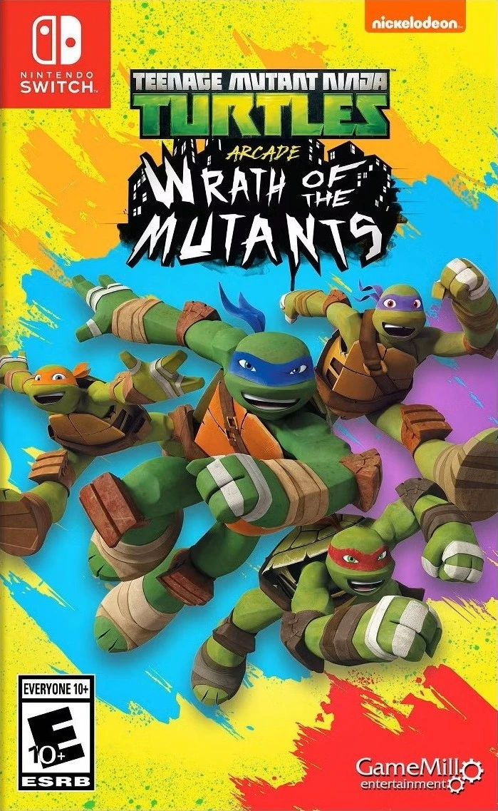 Teenage Mutant Ninja Turtles Arcade: Wrath Of The Mutants box art