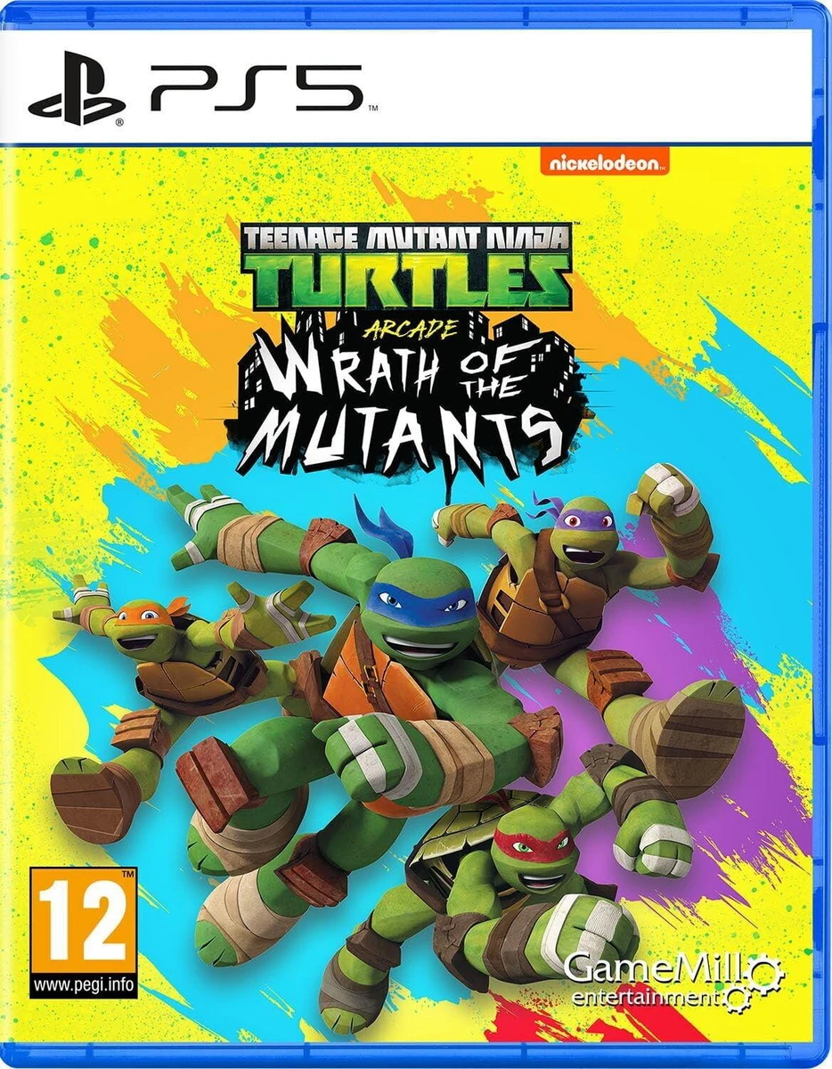 Teenage Mutant Ninja Turtles Arcade: Wrath Of The Mutants box art