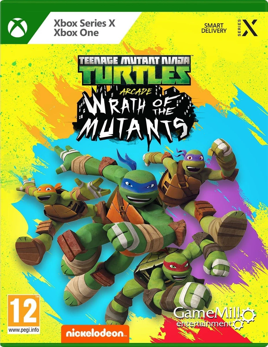 Teenage Mutant Ninja Turtles Arcade: Wrath Of The Mutants box art