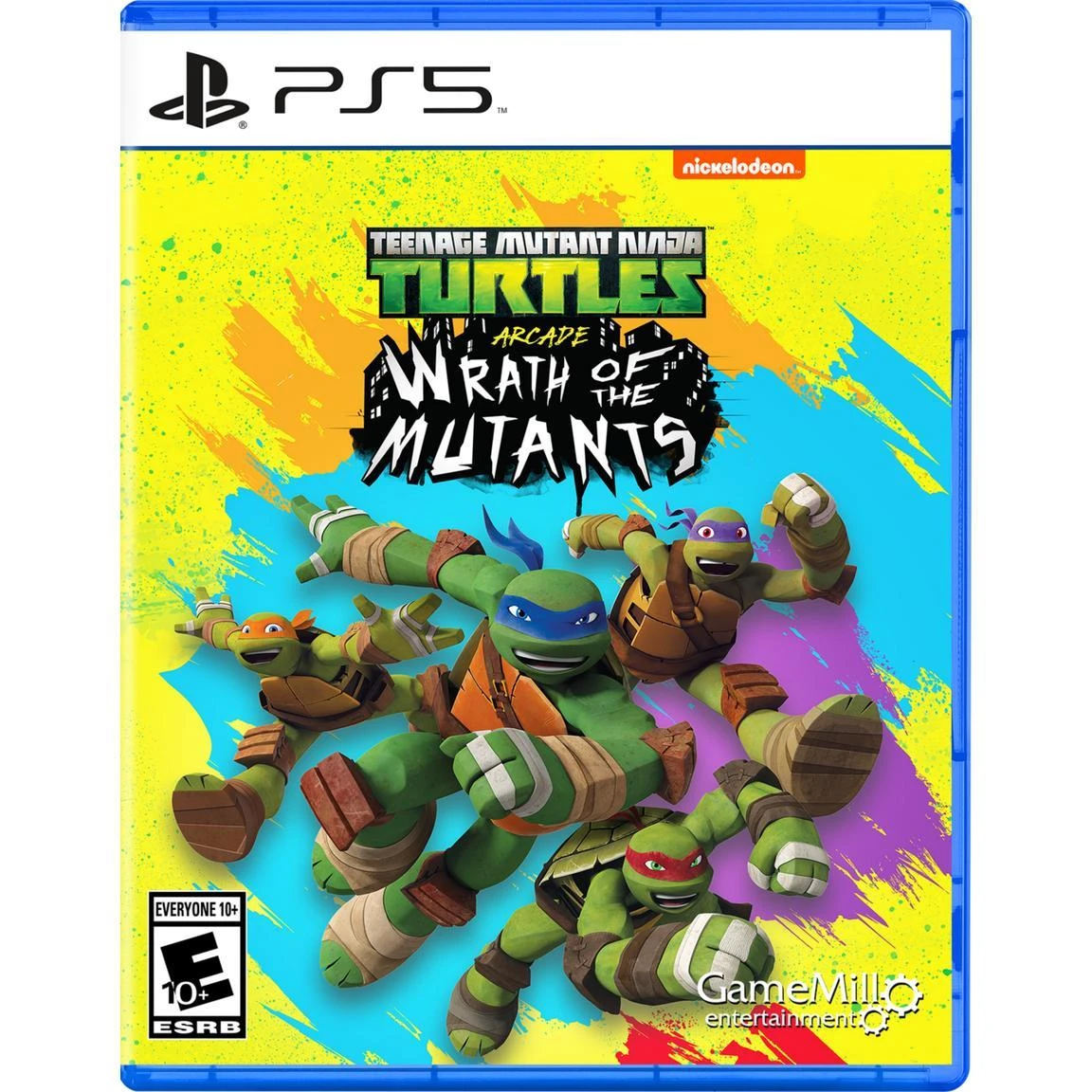 Teenage Mutant Ninja Turtles Arcade: Wrath Of The Mutants box art