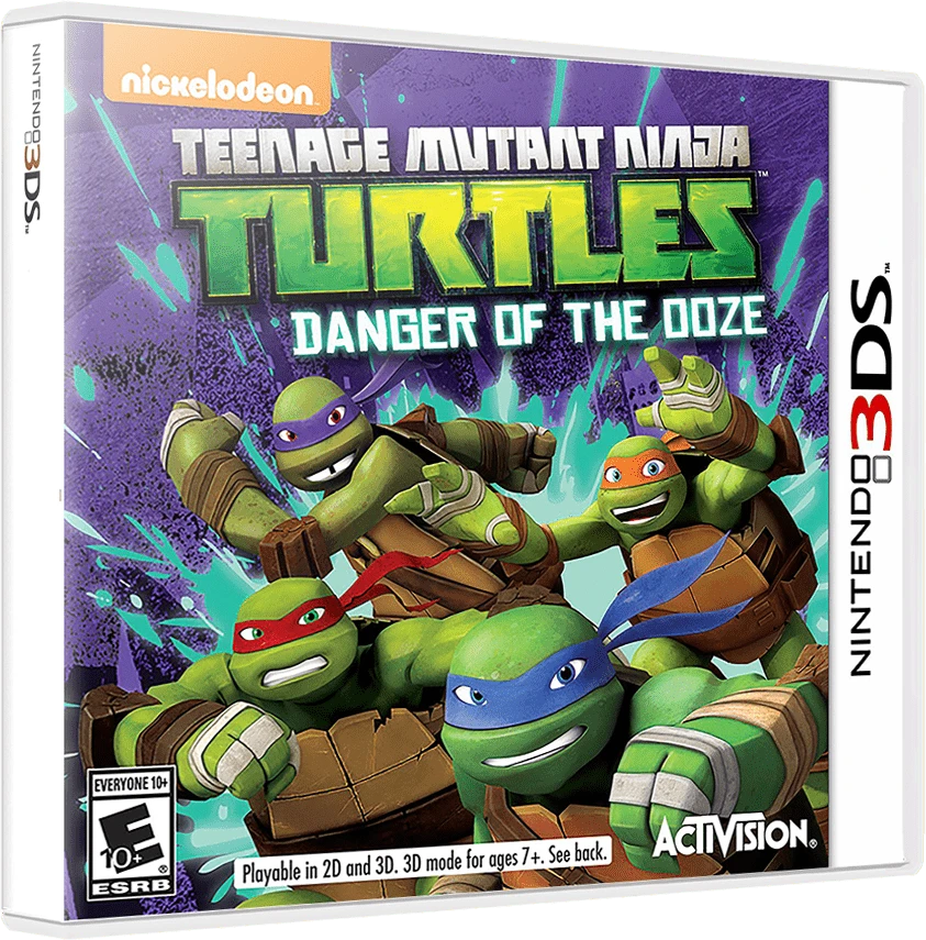 Teenage Mutant Ninja Turtles Danger Of The Ooze box art