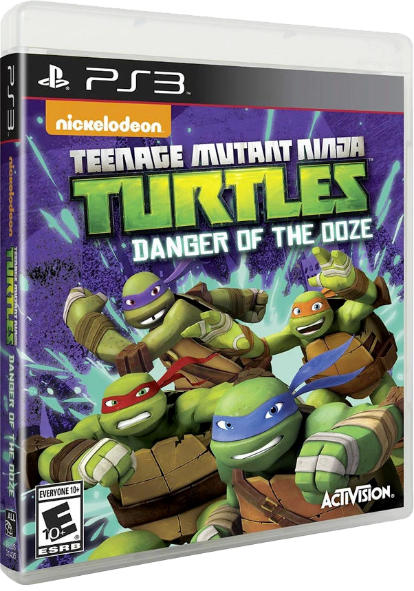 Teenage Mutant Ninja Turtles: Danger of the Ooze box art