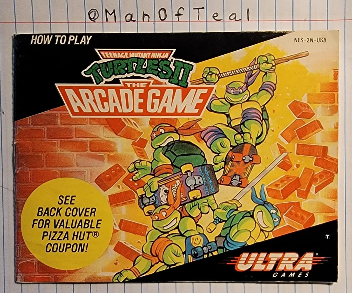 Teenage Mutant Ninja Turtles II box art