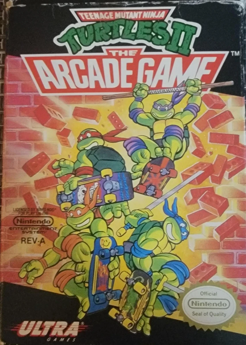 Teenage Mutant Ninja Turtles II [No Free Pizza Offer] box art