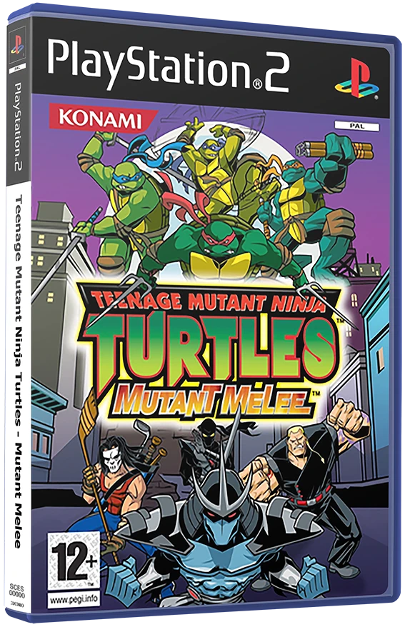 Teenage Mutant Ninja Turtles: Mutant Melee box art