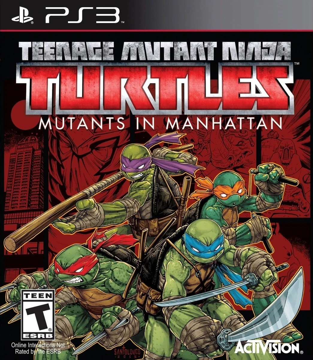 Teenage Mutant Ninja Turtles Mutants in Manhattan box art