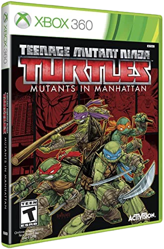 Teenage Mutant Ninja Turtles Mutants in Manhattan box art
