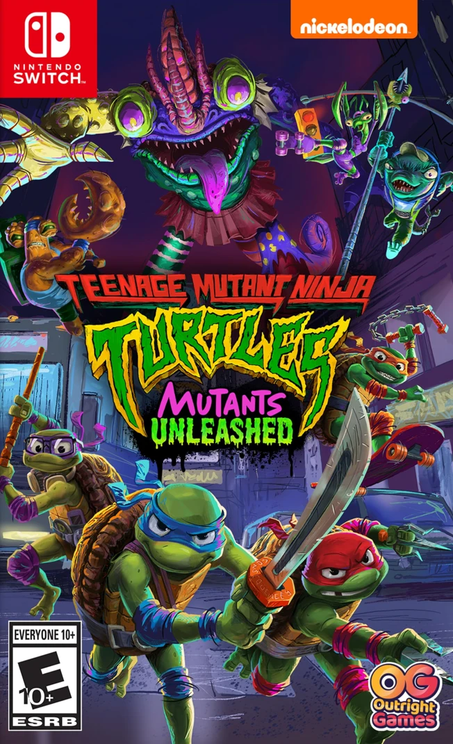 Teenage Mutant Ninja Turtles: Mutants Unleashed box art
