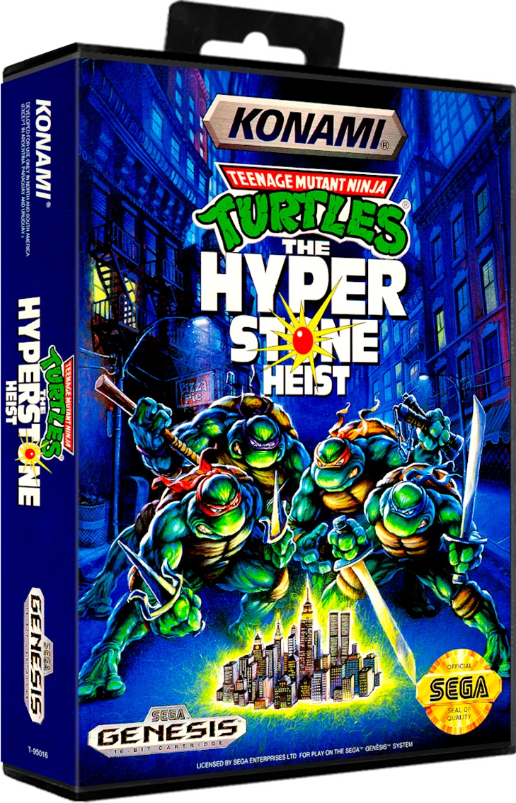Teenage Mutant Ninja Turtles: Return of the Shredder box art