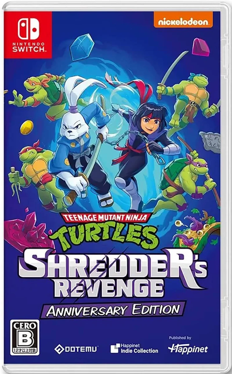 Teenage Mutant Ninja Turtles: Shredder's Revenge Anniversary Edition box art