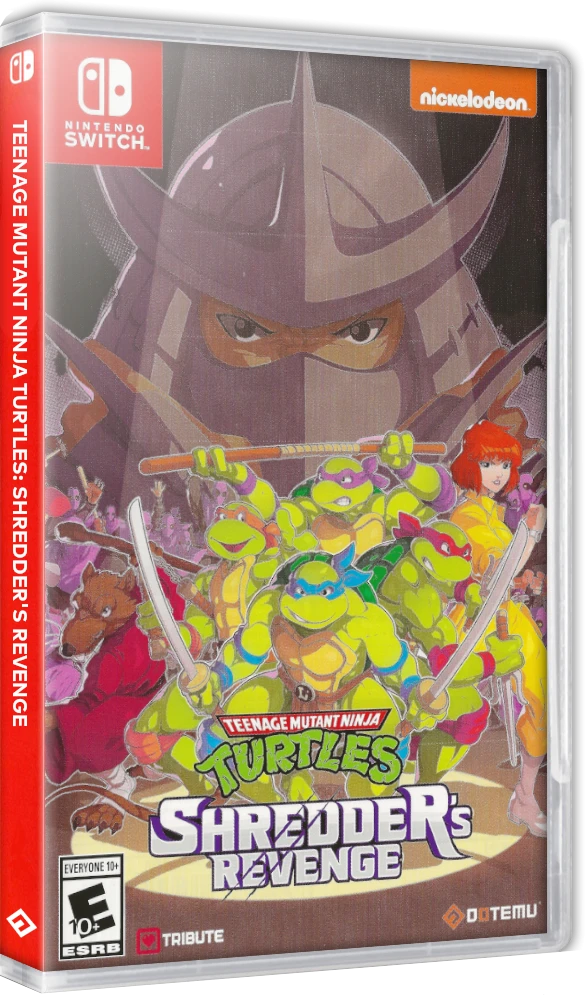 Teenage Mutant Ninja Turtles: Shredder's Revenge box art