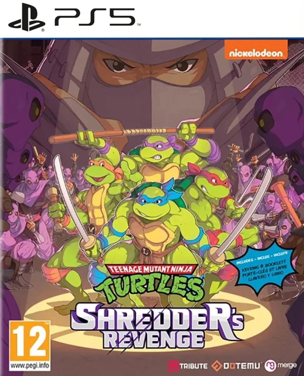 Teenage Mutant Ninja Turtles Shredder's Revenge box art
