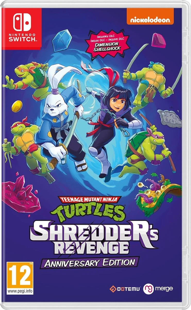 Teenage Mutant Ninja Turtles: Shredders Revenge [Anniversary Edition] box art