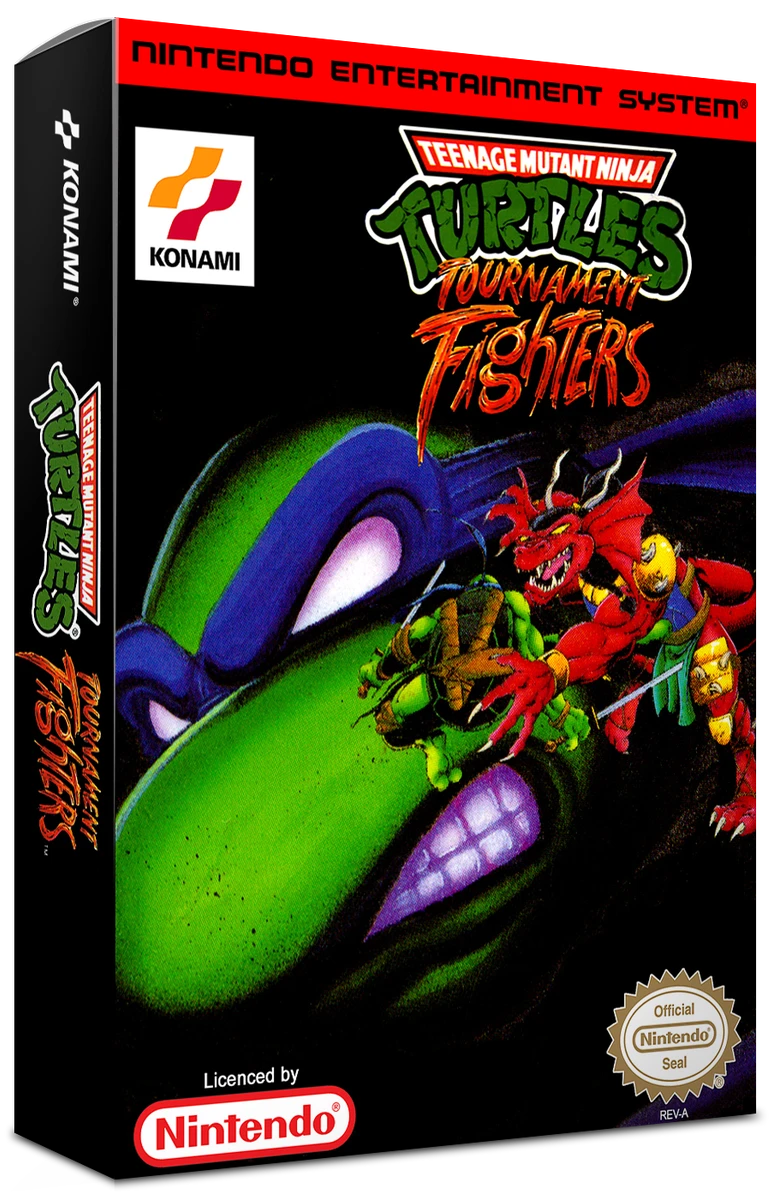 Teenage Mutant Ninja Turtles Tournament Fighters box art