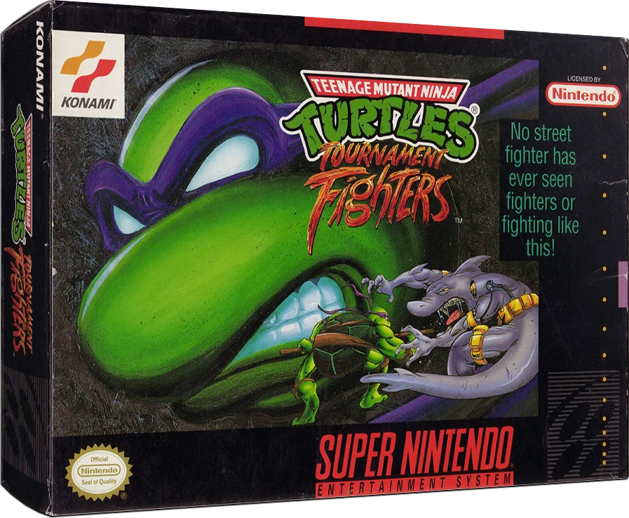 Teenage Mutant Ninja Turtles Tournament Fighters box art