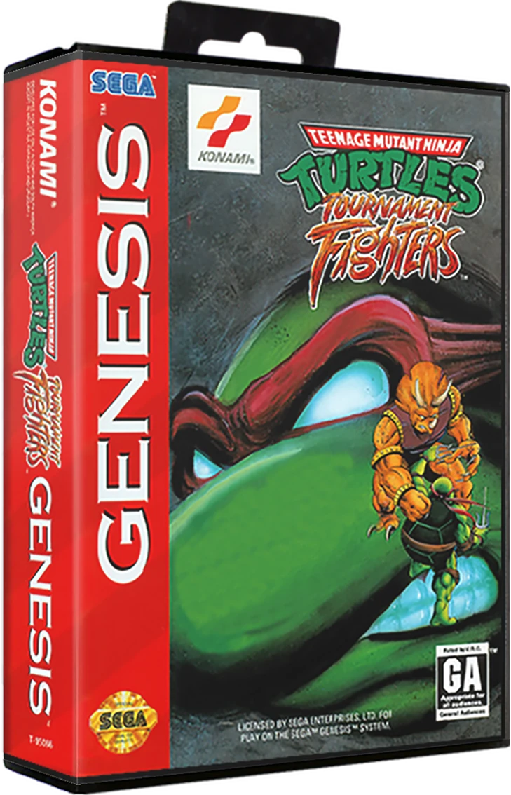 Teenage Mutant Ninja Turtles Tournament Fighters box art