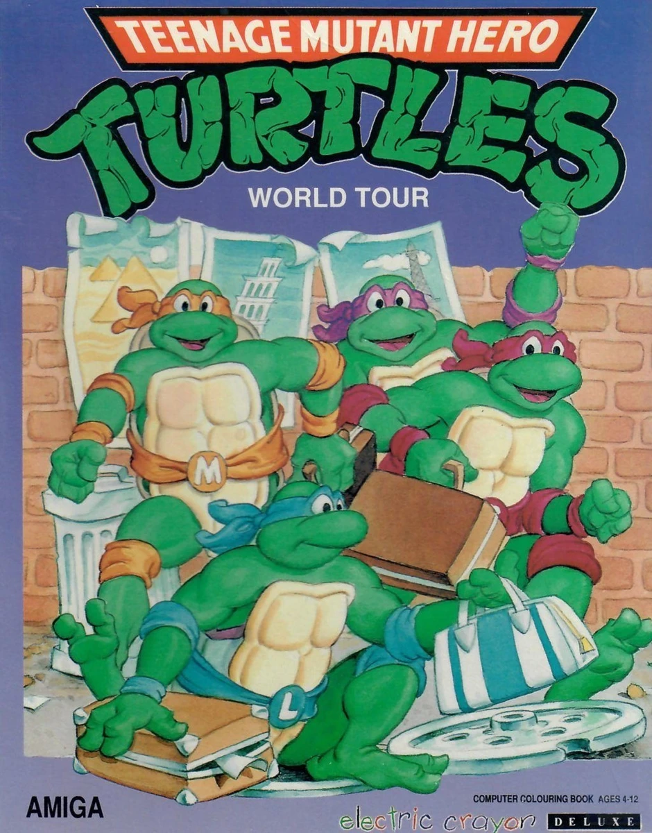 Teenage Mutant Ninja Turtles World Tour box art