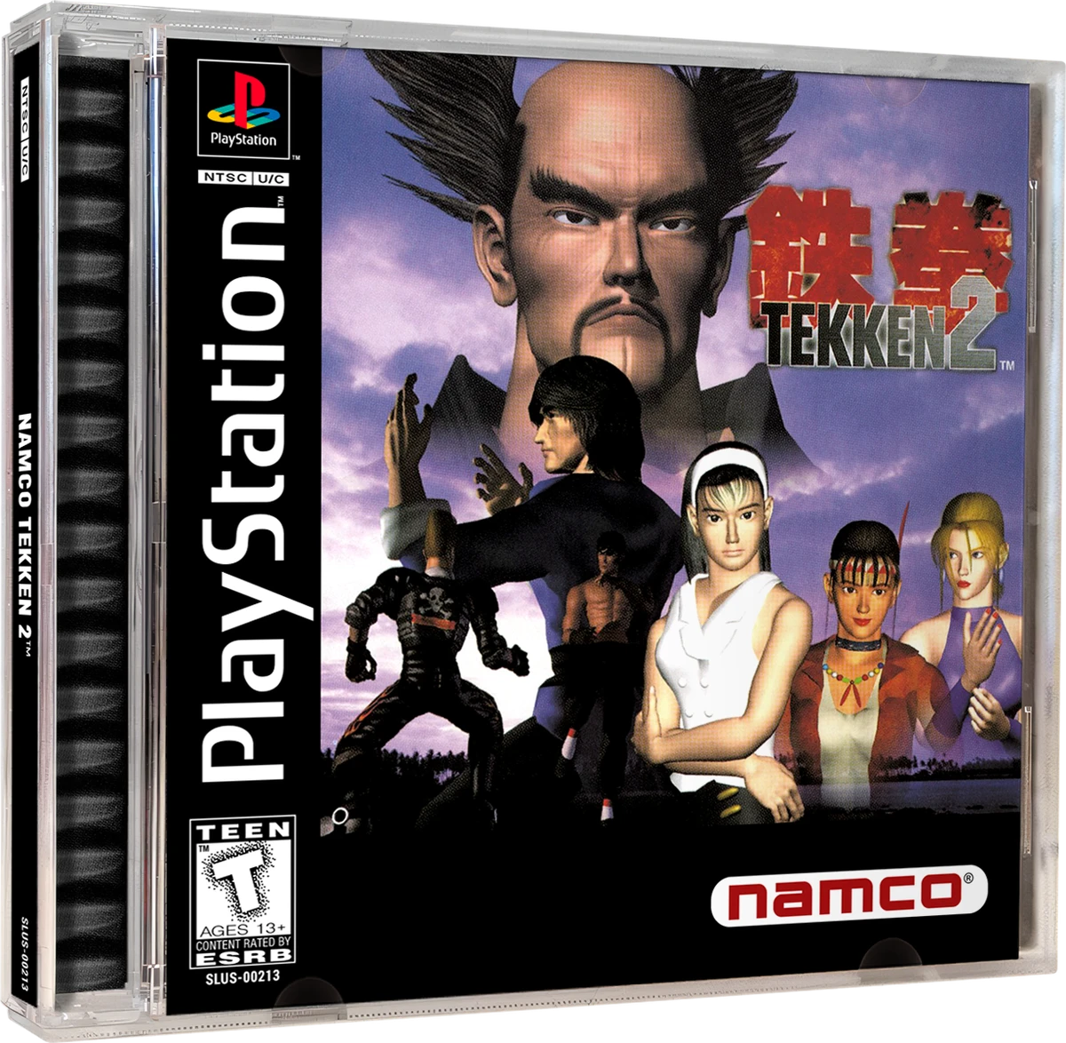 Tekken 2 box art