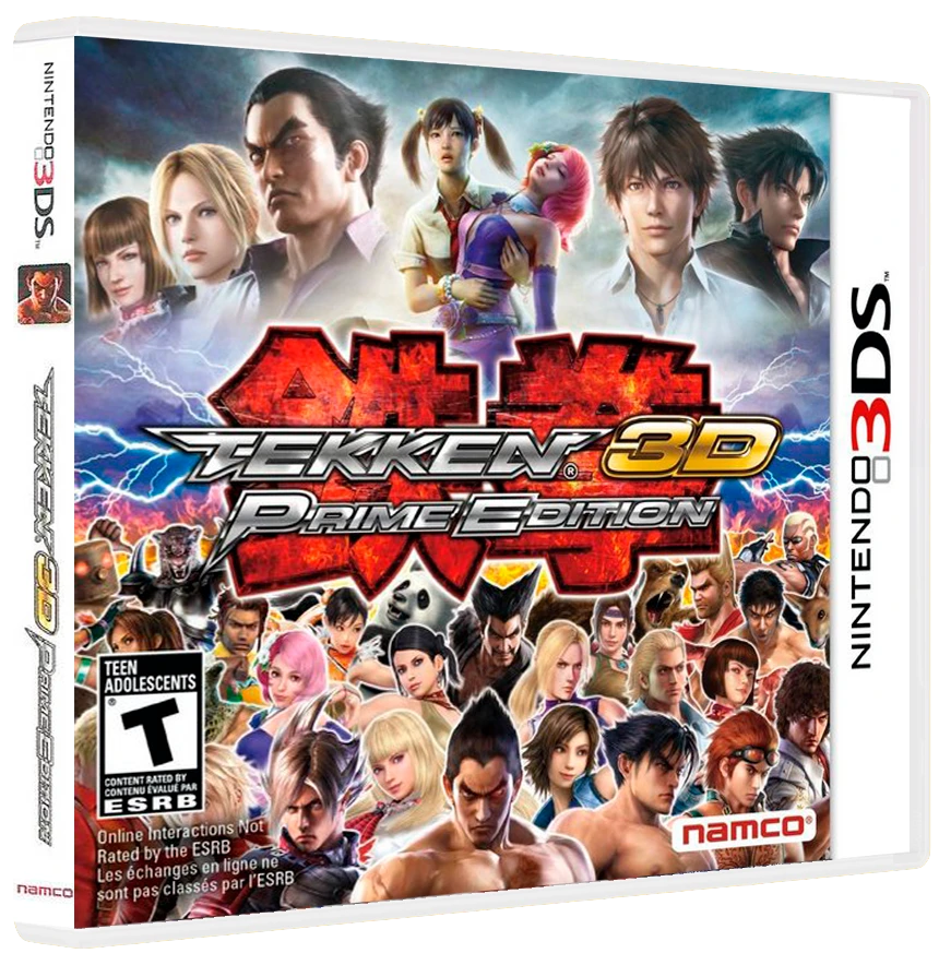 Tekken 3D Prime Edition box art