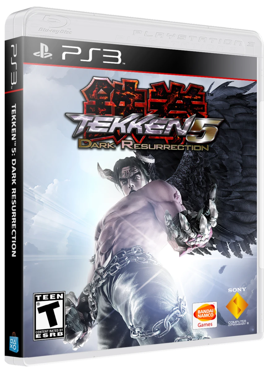 Tekken 5 Dark Resurrection [PSP The Best] box art