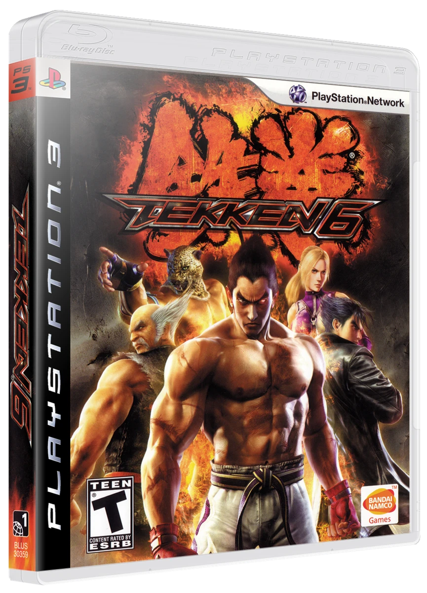 Tekken 6 box art