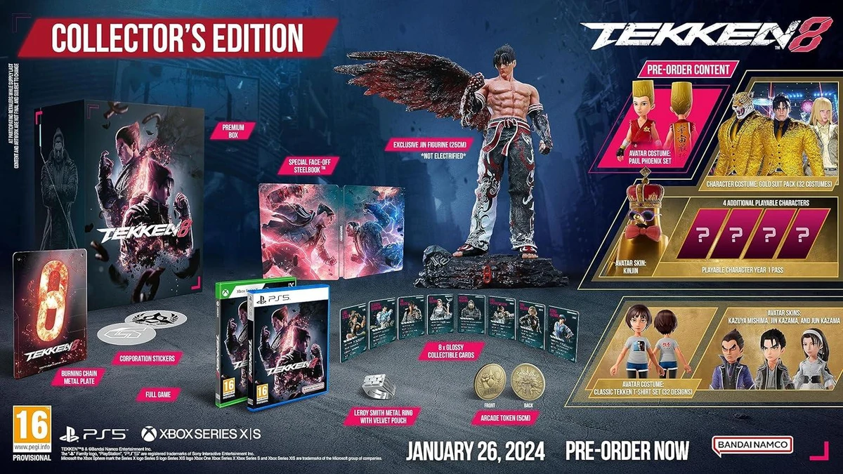 Tekken 8 [Collector's Edition] box art
