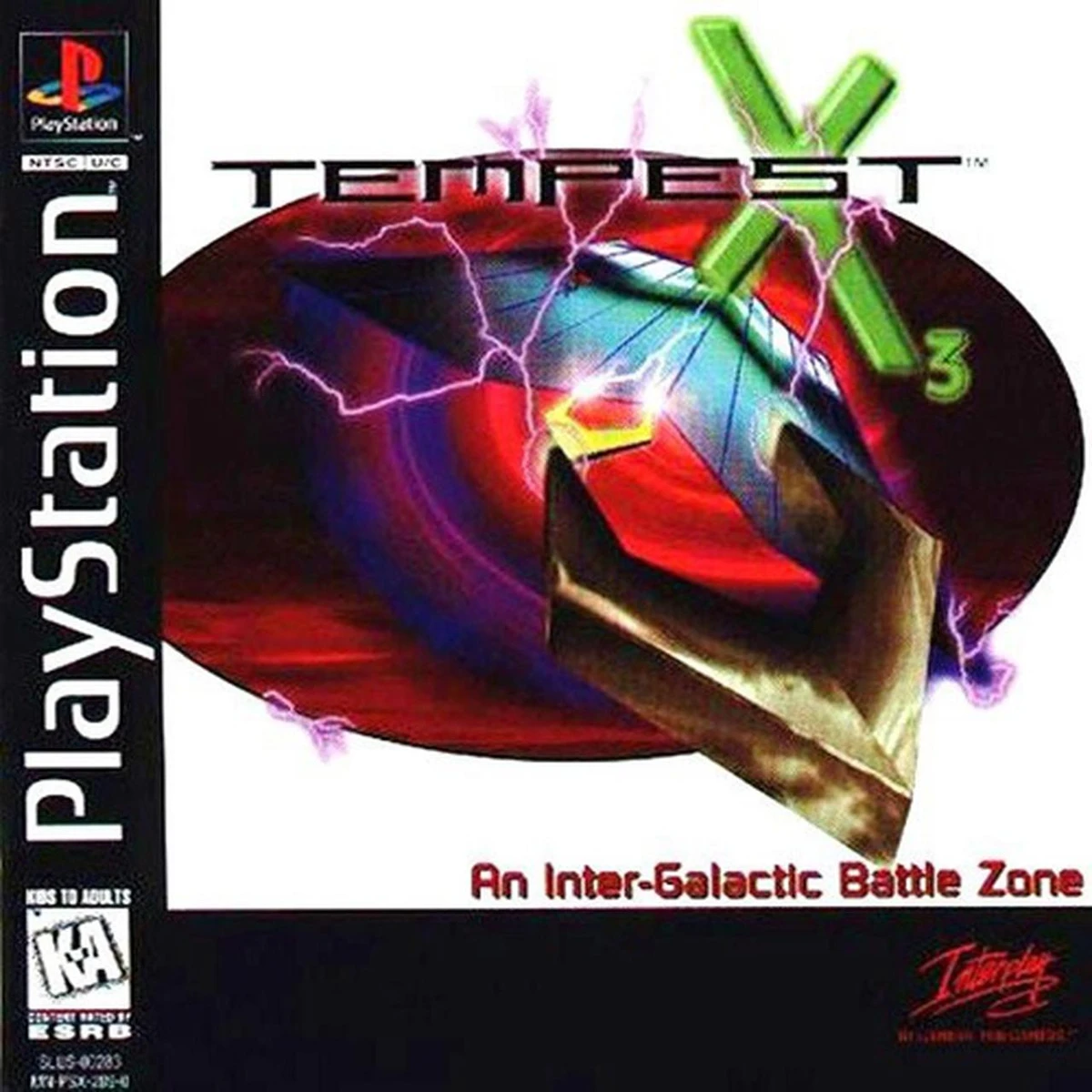 Tempest X3 An Inter-Galactic Battle Zone box art