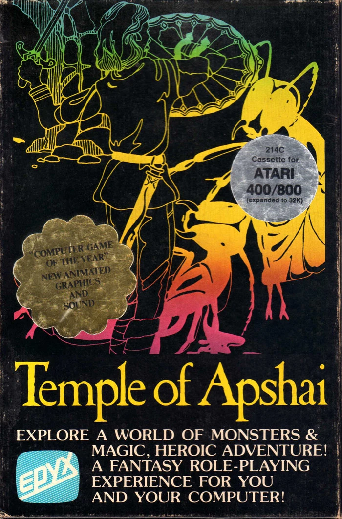 Temple Of Apshai box art