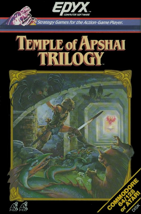 Temple of Apshai Trilogy box art
