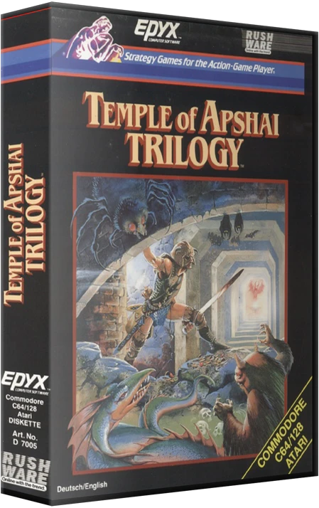 Temple of Apshai Trilogy box art
