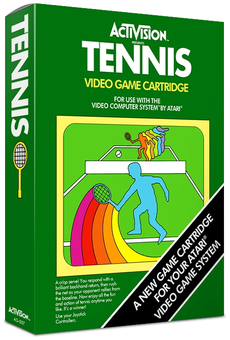 Tennis box art