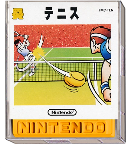 Tennis box art