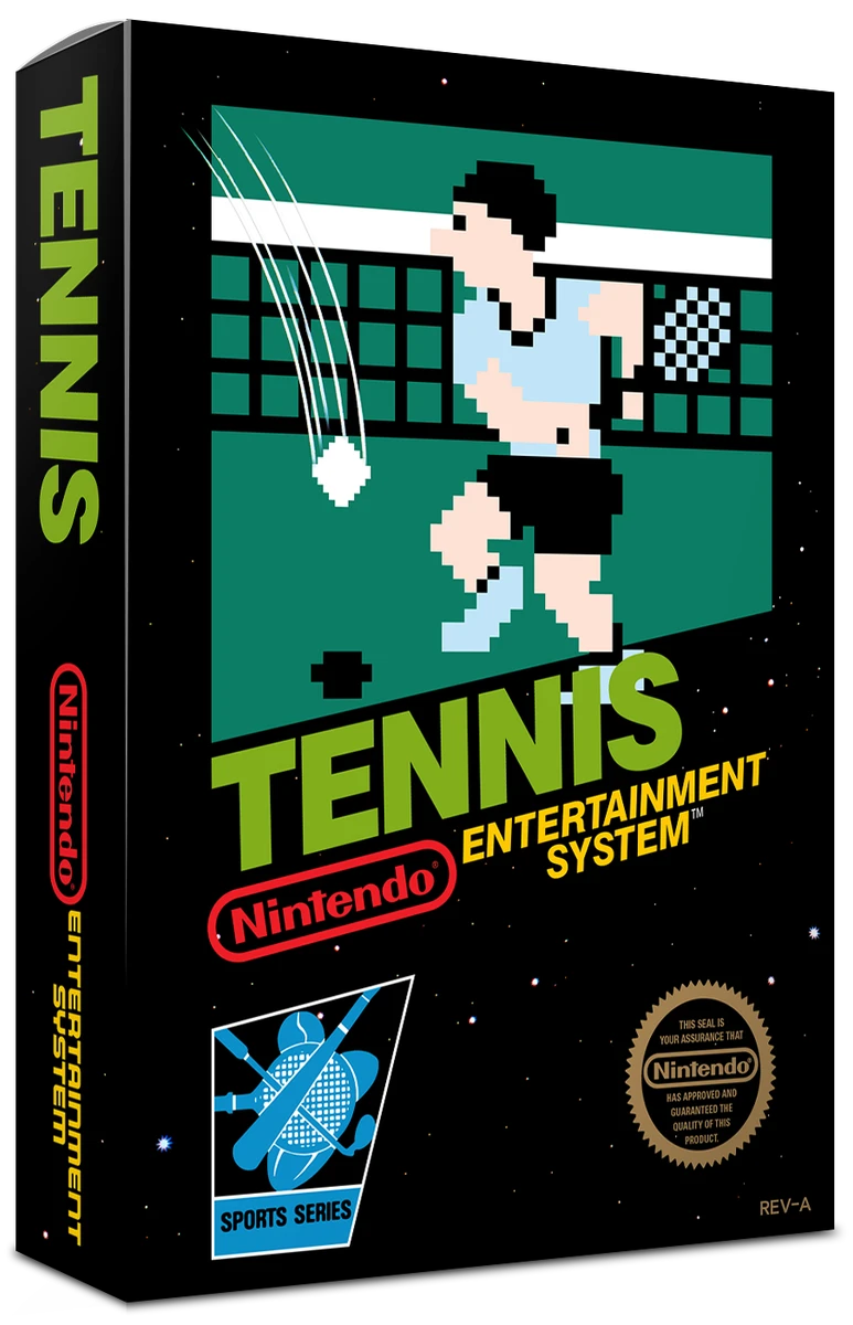 Tennis box art