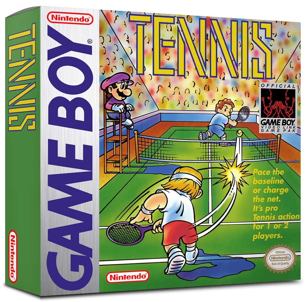 Tennis box art