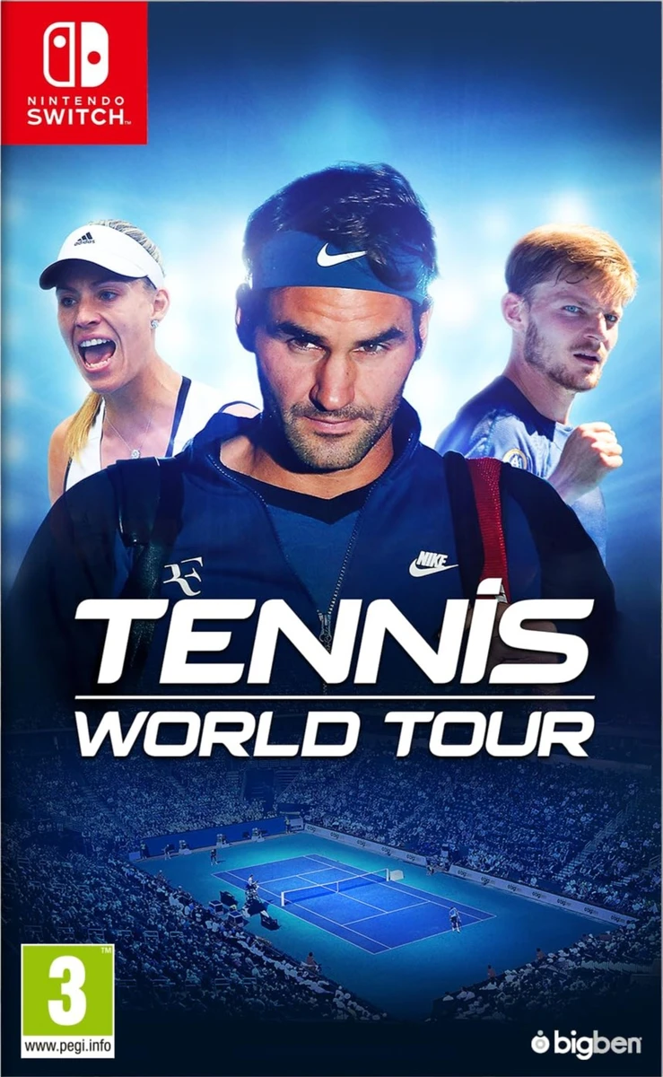 Tennis World Tour box art