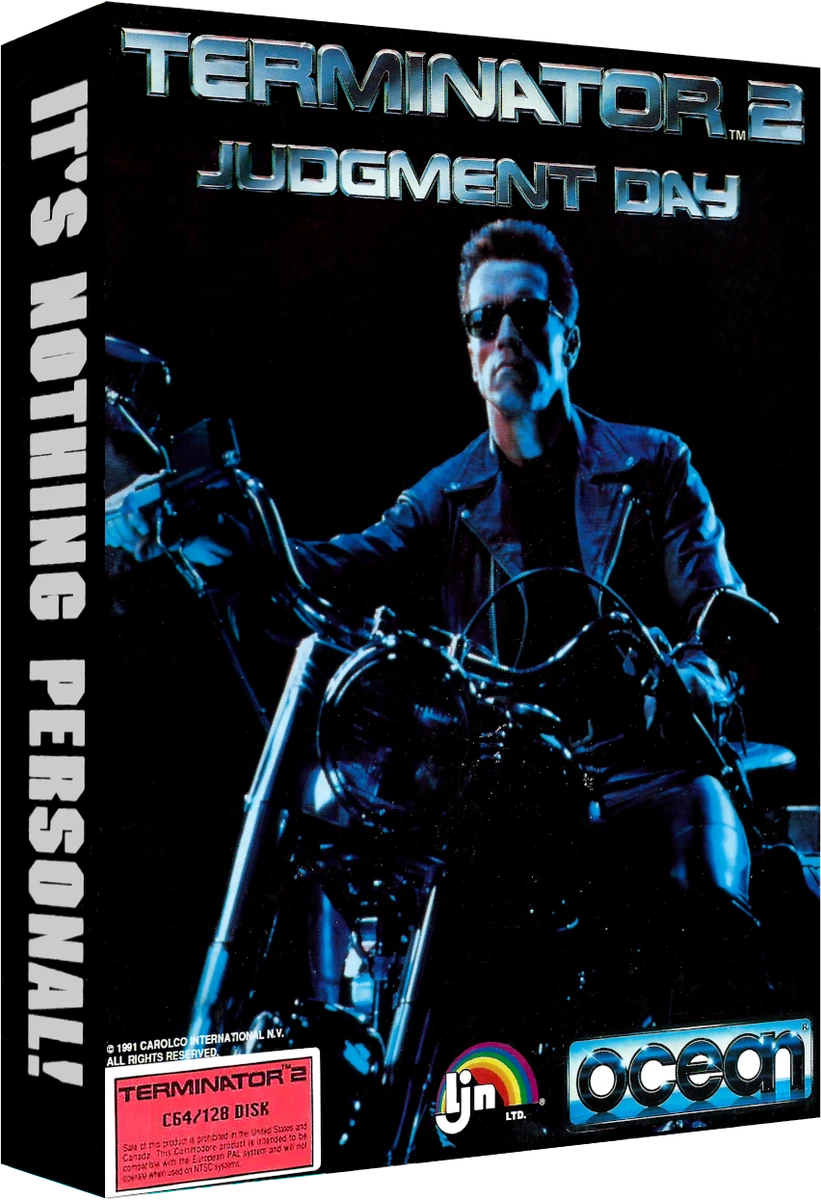 Terminator 2: Judgment Day box art