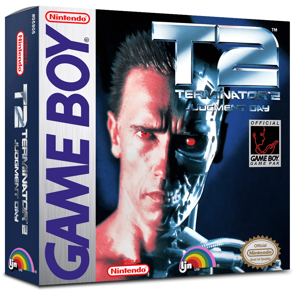 Terminator 2 Judgment Day box art