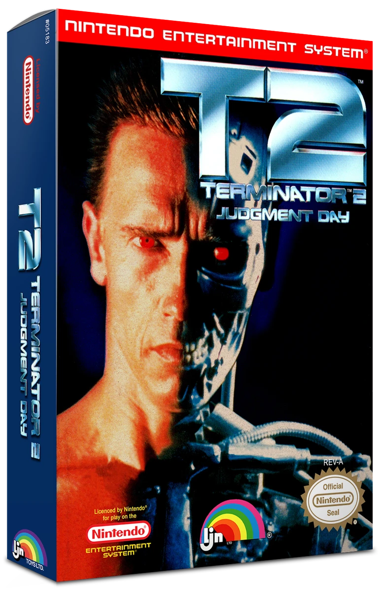 Terminator 2 Judgment Day box art