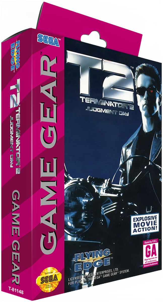 Terminator 2 Judgment Day box art