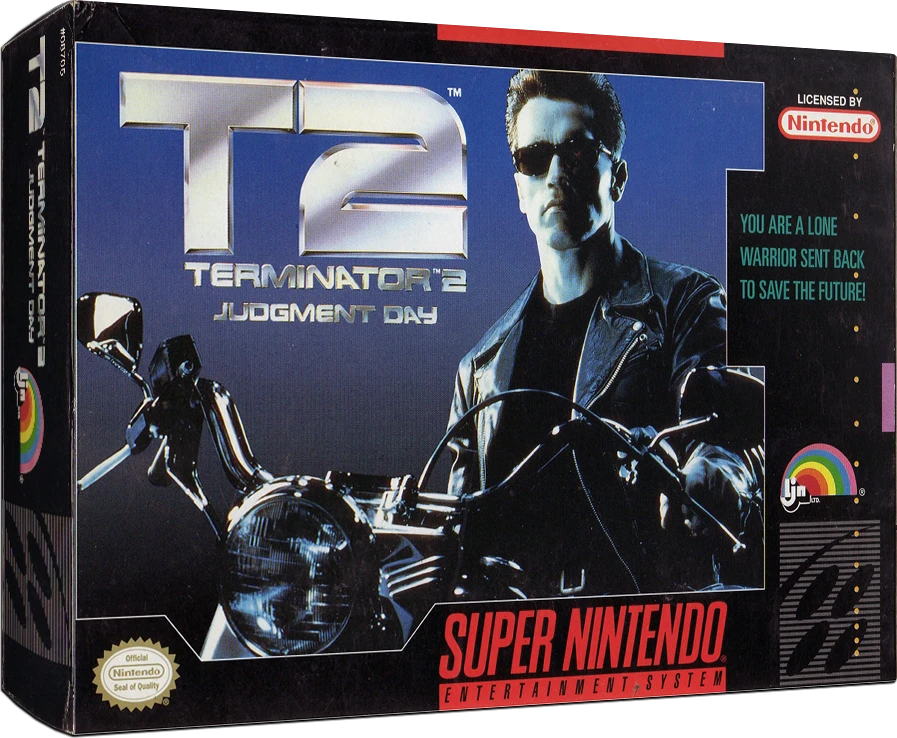 Terminator 2 Judgment Day box art