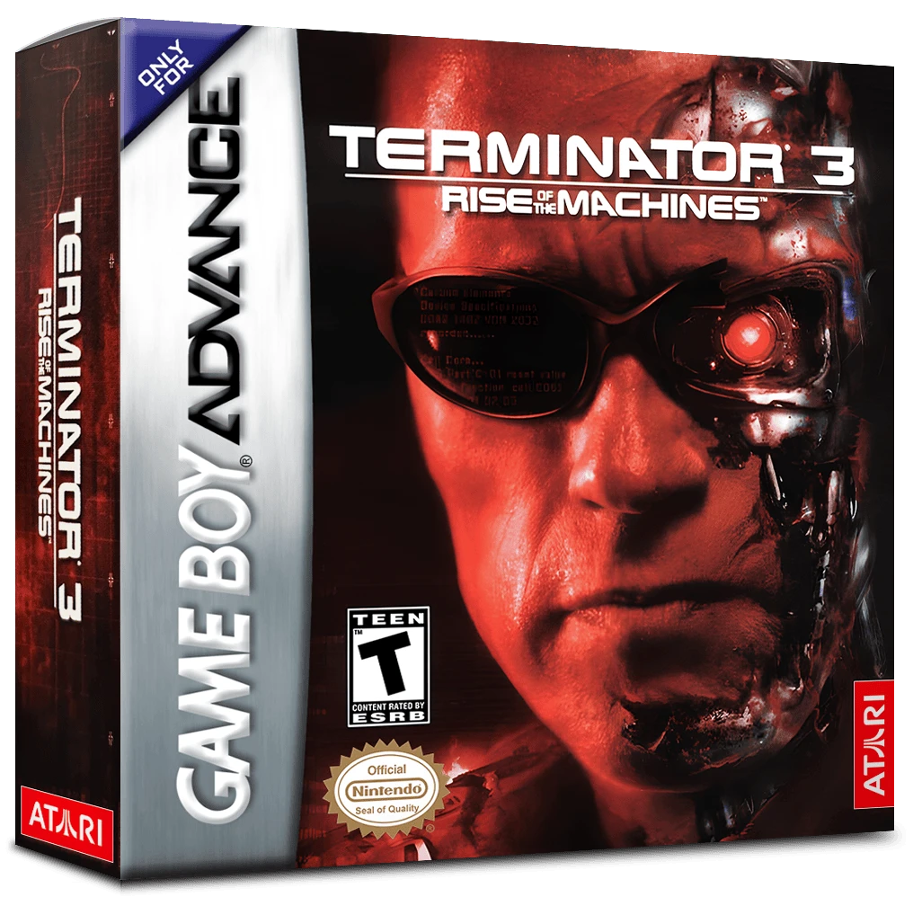 Terminator 3 Rise of the Machines box art