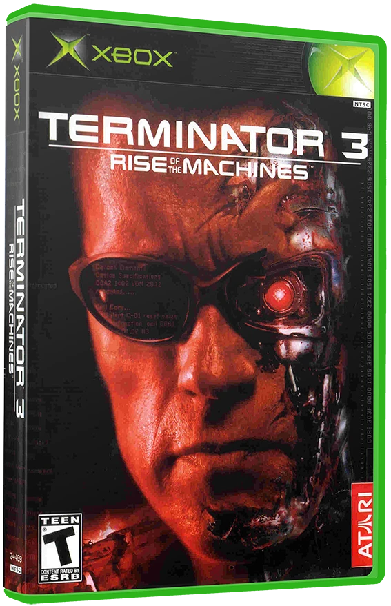 Terminator 3: Rise of the Machines box art