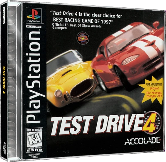 Test Drive 4 box art