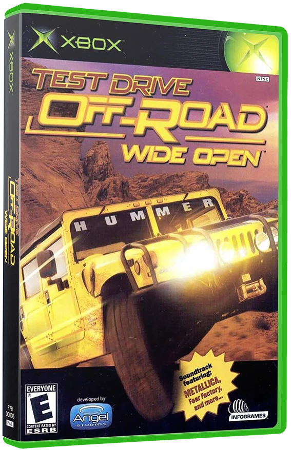 Test Drive Off Road Wide Open box art