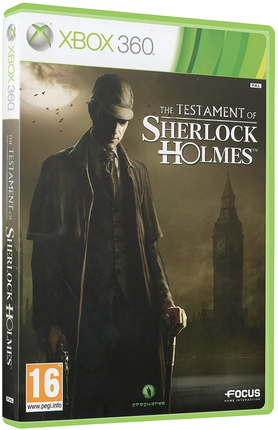 Testament of Sherlock Holmes box art